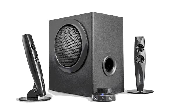 Wavemaster STAX - Högtalarsystem - 2.1-kanals - trådlös - Bluetooth - 46 Watt (Total)