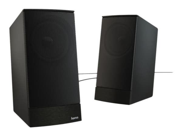 Hama Sonic LS-208 - Högtalare - för persondator - svart