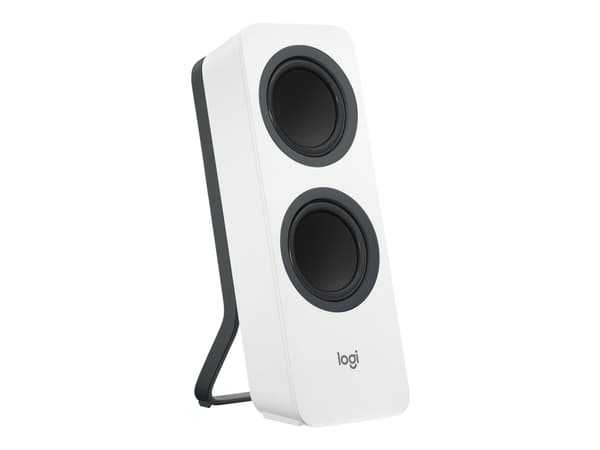 Logitech Z207 - Högtalare - för persondator - 2.0-kanals - trådlös - Bluetooth - 5 Watt (Total) - vit