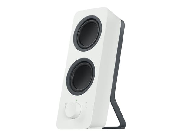 Logitech Z207 - Högtalare - för persondator - 2.0-kanals - trådlös - Bluetooth - 5 Watt (Total) - vit