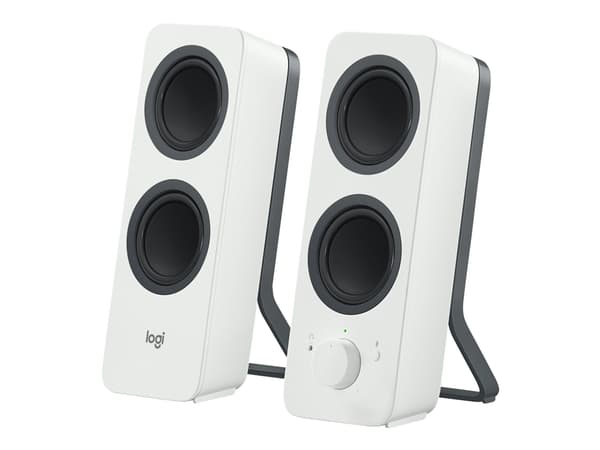 Logitech Z207 - Høyttalere - for PC - 2.0-kanal - trådløs - Bluetooth - 5 watt (Total) - hvit