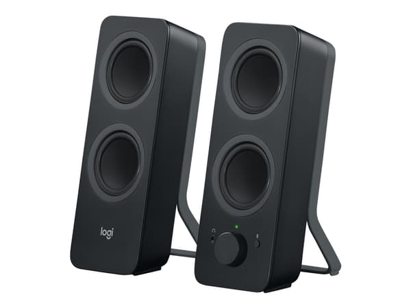 Logitech Z207 - Høyttalere - for PC - 2.0-kanal - trådløs - Bluetooth - 5 watt (Total) - svart