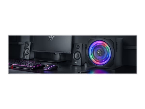 Trust GXT 629 Tytan - Kaiutinjärjestelmä - PC:lle - 2.1-kanavainen - 60 Watt (Yhteensä)