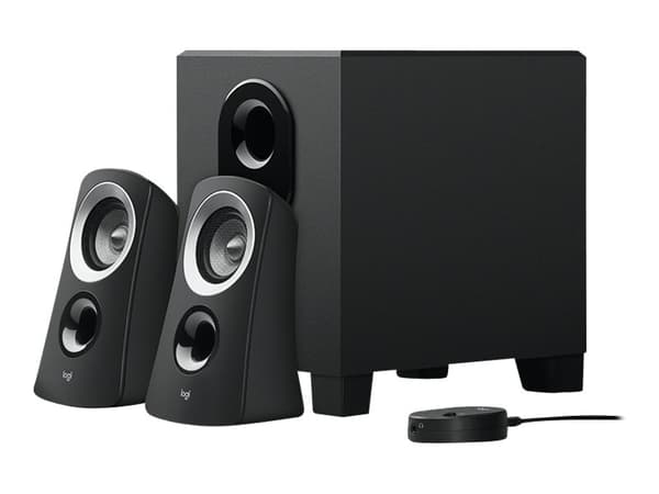 Logitech Z-313 - Kaiutinjärjestelmä - PC:lle - 2.1-kanavainen - 25 Watt (Yhteensä)