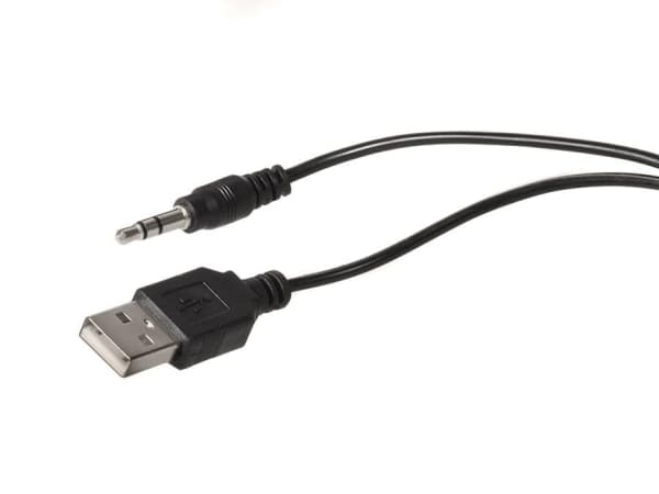 Audiocore AC860, 2-veis, 2.0 kanaler, Koblet med ledninger (ikke trådløs), 4 W, Svart