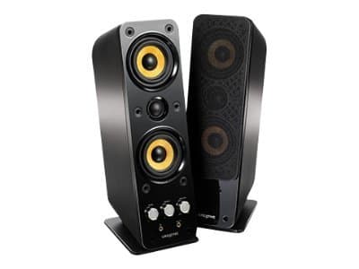Creative GigaWorks T40 Series II - kaiuttimet - PC:lle - 32 Watt (Yhteensä) - 2-tie - kiiltävä musta - kiiltävä musta