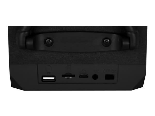 Media-Tech BOOMBOX LT, 6 W, 120 - 18000 Hz, Langaton, 2.1+EDR, Kannettava stereokaiutin, Musta