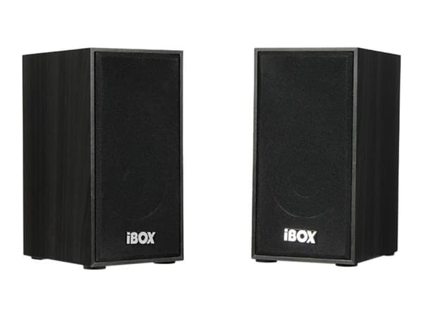 iBOX SP1 - Högtalare - för persondator - 10 Watt (Total) - svart