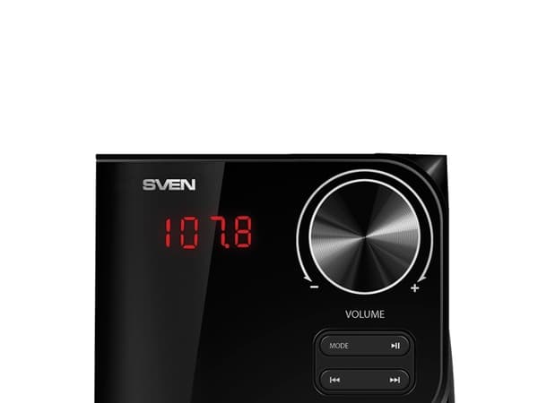 SVEN MS-305, 2.1 kanavaa, 40 W, Universaali, Musta, MDF-levy, IR