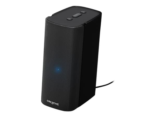Creative T100 - Högtalare - för persondator - trådlös - Bluetooth - 40 Watt (Total) - svart