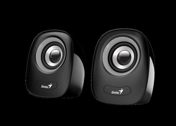 Genius Computer Technology SP-Q160, 1-suuntainen, 2.0 kanavaa, Langallinen, 6 W, 150 - 20000 Hz, Musta, Harmaa