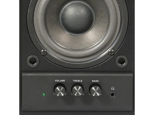 SVEN SPS-702, 2.0 kanaler, Kabel, 46 W, 40 - 22000 hz, Svart