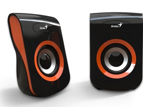Genius SP-Q180 PC Speakers Black-Orange (31730026402)
