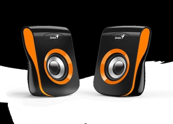 Genius SP-Q180 PC Speakers Black-Orange (31730026402)
