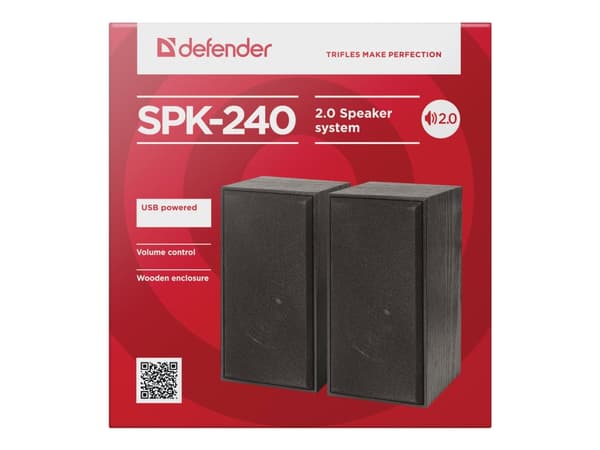 Defender SPK-240 - Høyttalere - for PC - 3 watt