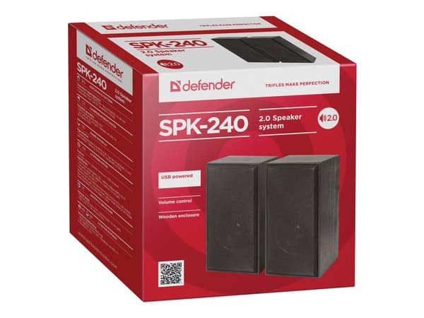 Defender SPK-240 - Høyttalere - for PC - 3 watt