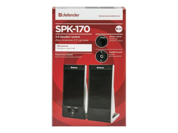 Defender SPK-170 - Kaiuttimet - PC:lle - 4 Watt (Yhteensä)