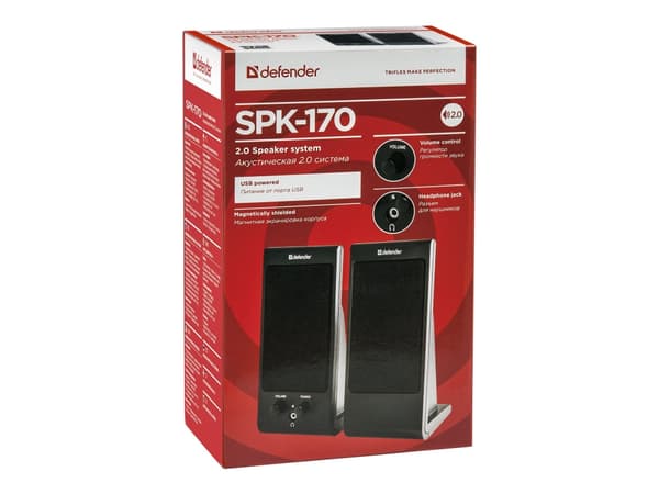 Defender SPK-170 - Kaiuttimet - PC:lle - 4 Watt (Yhteensä)