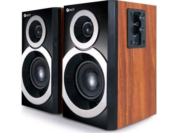 C-Tech C-TECH høyttaler SPK-310WD, 2.0, tre