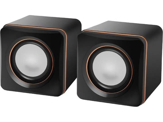 Defender SPK 33 - Högtalare - för persondator - USB - 5 Watt - svart, orange