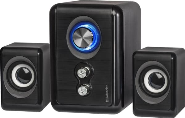 Defender V11, Kabel, 11 W, 40 - 18000 hz, Svart
