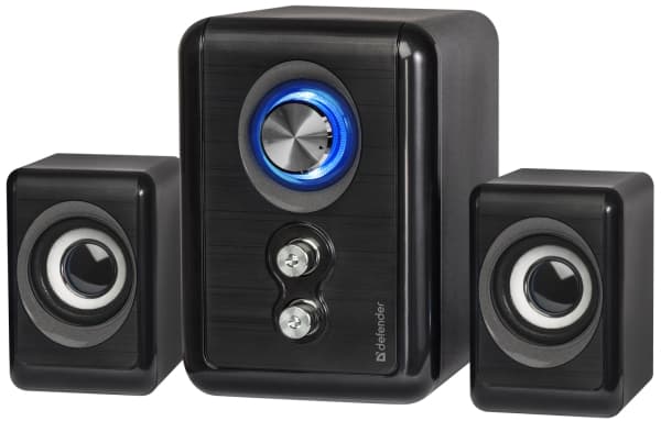 Defender V11, Kabel, 11 W, 40 - 18000 hz, Svart