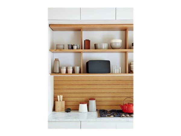 Sonos Five, Langallinen & langaton, Musta, Kosketus, Universaali, Sisäinen, AC