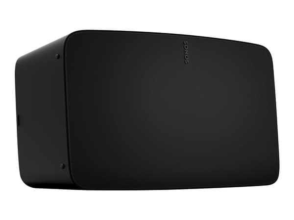 Sonos Five, Langallinen & langaton, Musta, Kosketus, Universaali, Sisäinen, AC