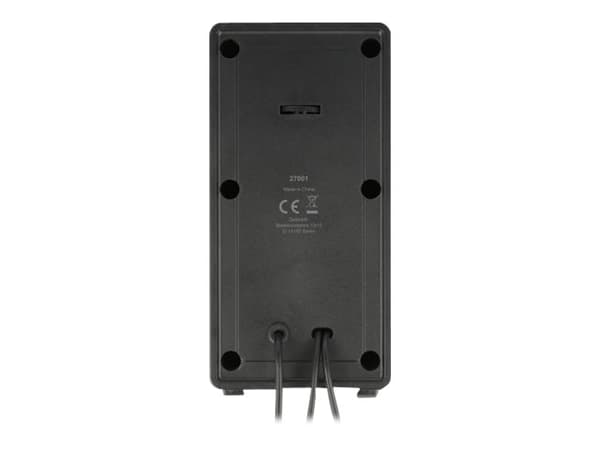 Delock - Högtalare - för persondator - 3 Watt (Total) - svart