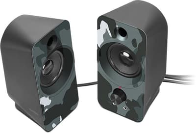 SpeedLink DAROC Stereo Speaker, blue camouflage