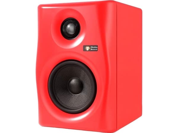 Computer speakers Monkey Banana Monkey Banana Lemur5 rot aktiv Modeling Nahfeld
