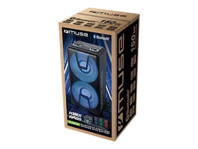 Muse M-1805 DJ - Partyhögtalare - trådlös - Bluetooth - 2-vägs