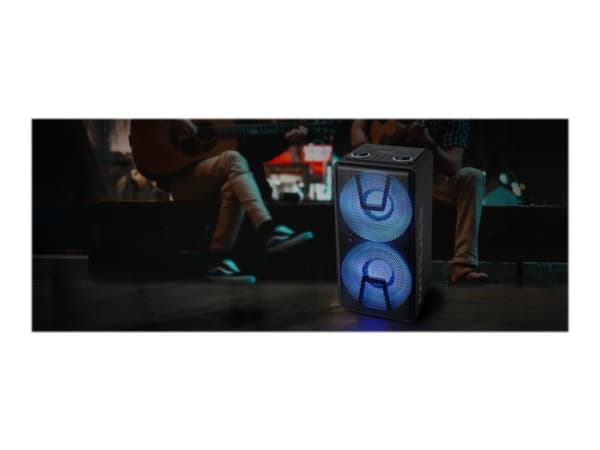Muse M-1805 DJ - Partyhögtalare - trådlös - Bluetooth - 2-vägs