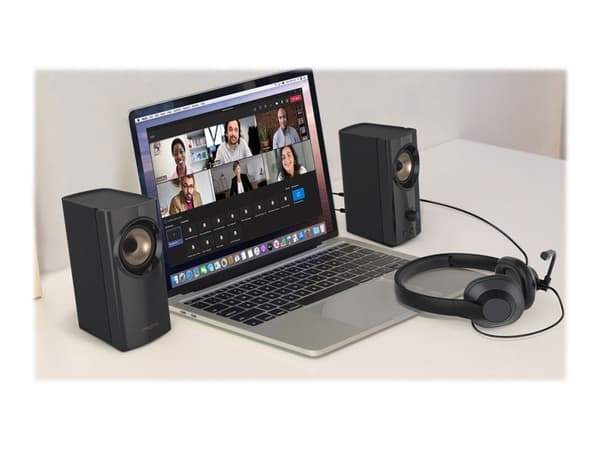 Creative T60 - Högtalare - för persondator - trådlös - Bluetooth - 30 Watt (Total) - svart
