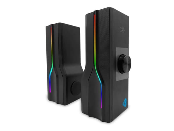 Media-Tech MT3175, 2-suuntainen, 2.0 kanavaa, Langallinen & langaton, 8 W, 180 - 20000 Hz, Musta