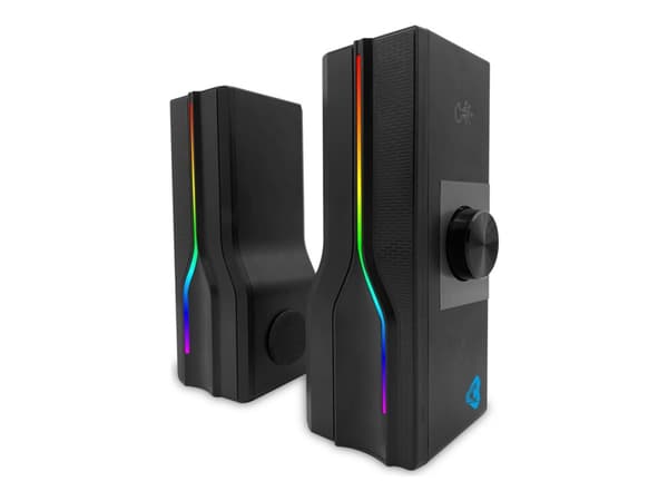 Media-Tech MT3175, 2-suuntainen, 2.0 kanavaa, Langallinen & langaton, 8 W, 180 - 20000 Hz, Musta