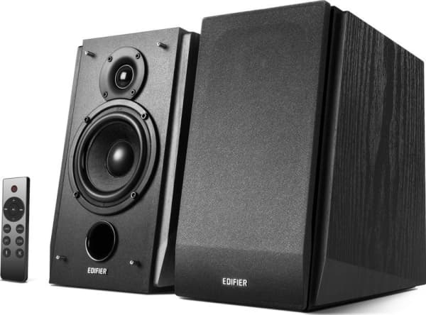 Edifier R1855DB - Högtalare - för PC-hembio - trådlös - Bluetooth 5.1 - 70 Watt - 2-vägs - svart