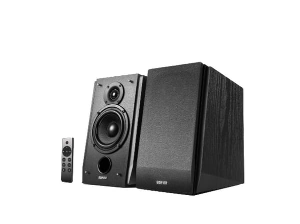 Edifier R1855DB - Högtalare - för PC-hembio - trådlös - Bluetooth 5.1 - 70 Watt - 2-vägs - svart