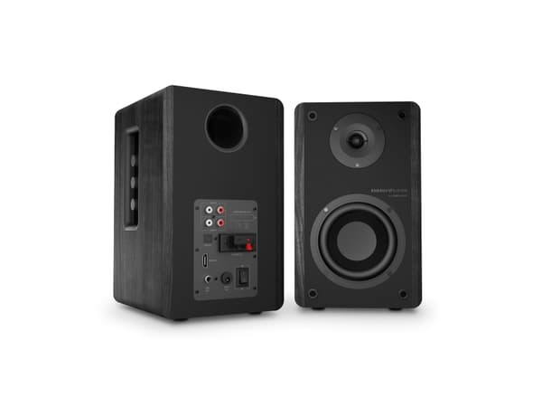 Energy Sistem Studio Monitor 4 Hi Fi, 2-suuntainen, 2.0 kanavaa, Langallinen & langaton, 50 W, 50 - 18000 Hz, Harmaa, Puu