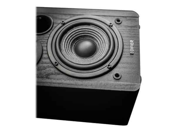 Edifier R1280DB - Högtalare - bokhylla - trådlös - Bluetooth - 21 Watt - 2-vägs - svart