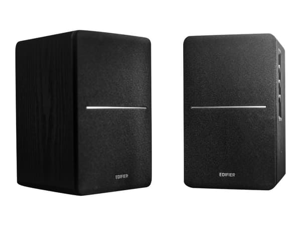 Edifier R1280DB - Högtalare - bokhylla - trådlös - Bluetooth - 21 Watt - 2-vägs - svart