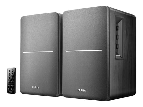 Edifier R1280DB - Högtalare - bokhylla - trådlös - Bluetooth - 21 Watt - 2-vägs - svart
