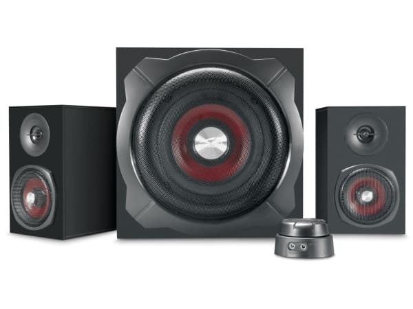 SPEEDLINK SL-820015-BK, 60 W, Aktiv subwoofer, 40 - 20000 Hz, 120 W, 60 dB, Sort