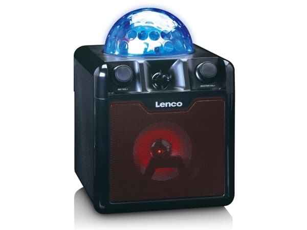 Lenco BTC-055BK, 1-vägs, 1.0 kanaler, Kabel & Trådlös, 8 W, Svart