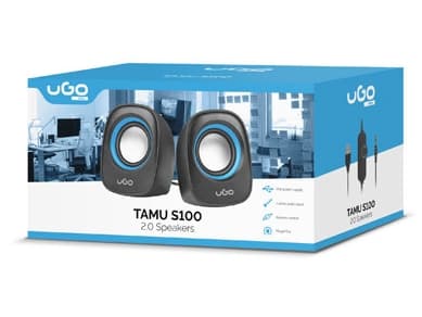 uGo TAMU S100, Kabel, 6 W, 110 - 20000 hz, Blå