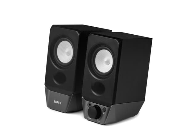 Edifier R19BT, 4 W, Universell, Sort, USB, Ledning & Trådløs, 2 stykker