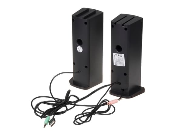 Datamaskinhøyttalere Audiocore 3Wx2 soundbar datahøyttalere, LED, USB 5v