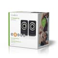 Pikkukuva 4 / 11: Nedis PC Kaiutin | 2.0 | 18 W | 3.5 mm uros | USB Virta | Äänenvoimakkuuden Säätö | Lähtöliitäntä