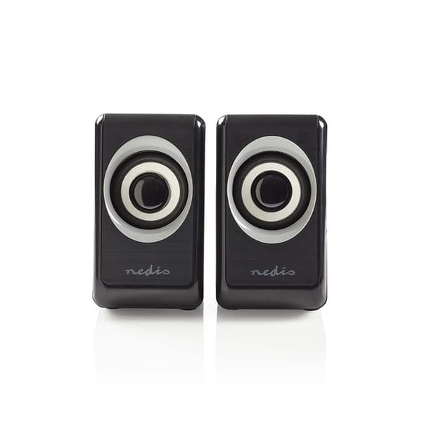 Nedis PC Kaiutin | 2.0 | 18 W | 3.5 mm uros | USB Virta | Äänenvoimakkuuden Säätö | Lähtöliitäntä