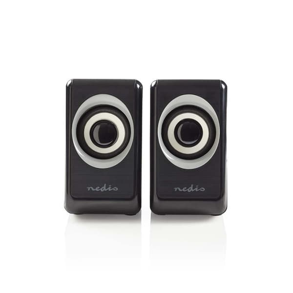 Nedis PC Kaiutin | 2.0 | 18 W | 3.5 mm uros | USB Virta | Äänenvoimakkuuden Säätö | Lähtöliitäntä